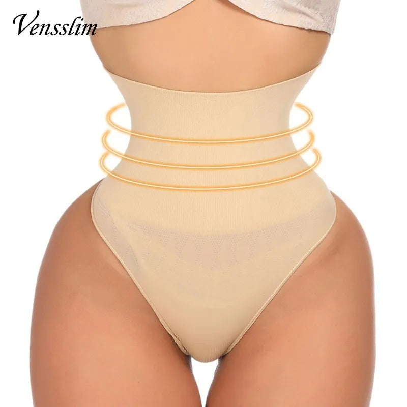 Seamless Lingerie Tummy Control Panties Slimming Body Thong Shapewear