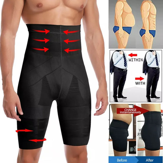 Men's Shaper Shorts – Slimming Waist Trainer Compression Underwear