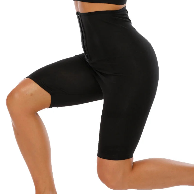 Sauna Sweat Slimming Shorts – Thermal Workout Shapewear Leggings (S–5XL)