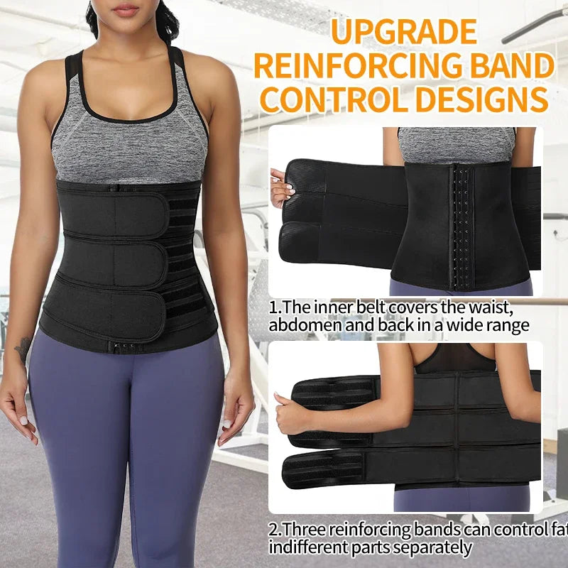 Postpartum Shapewear Slimming Belt Waist Trainer & Daily Back Suppor
