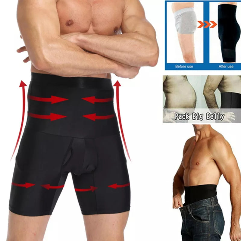 Men's Shaper Shorts – Slimming Waist Trainer Compression Underwear