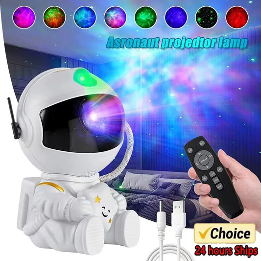 Astronaut Projection Light Galaxy Projector LED Night