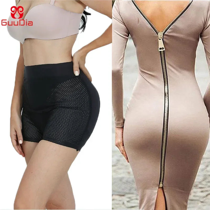 Hip Enhancer Butt Panties High Waist Padded Underwear Butt Lifter