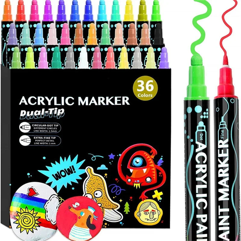 DIY Colour-In Christmas Pyjama Set – Kids Two-Piece (Without Painting Pens)