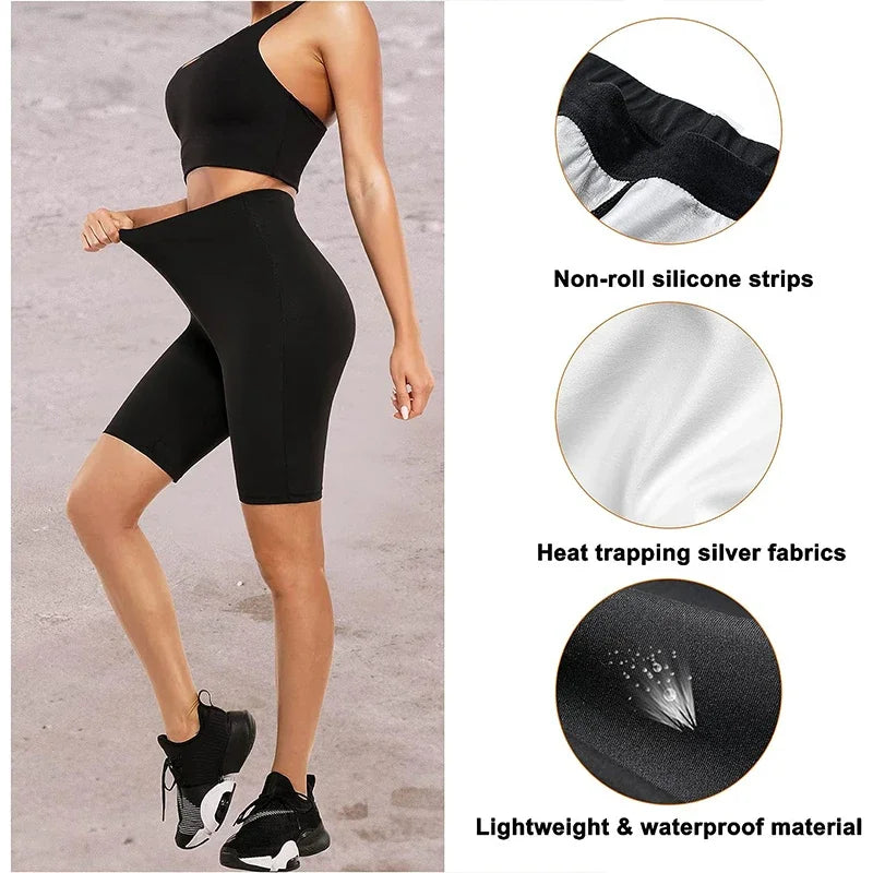 🔥 Heat Trapping Sauna Workout Pants – Sculpt, Slim & Sweat 5X More! Hot Sauna Leggings