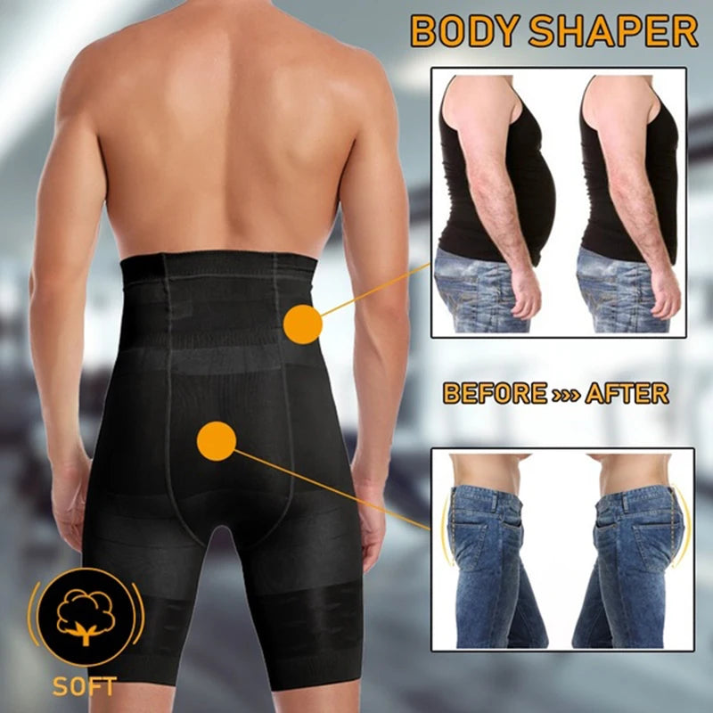 Men's Shaper Shorts – Slimming Waist Trainer Compression Underwear