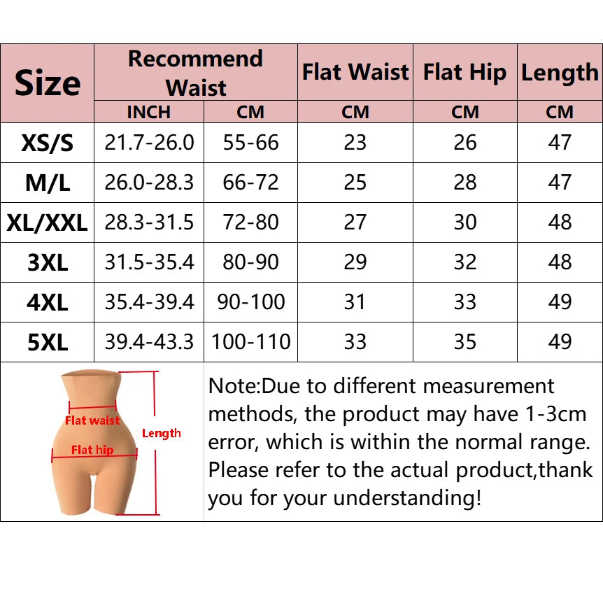 Shapewear Shorts – High Waist Compression Fit