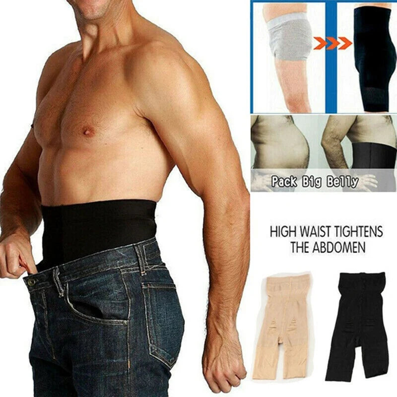 Men's Shaper Shorts – Slimming Waist Trainer Compression Underwear
