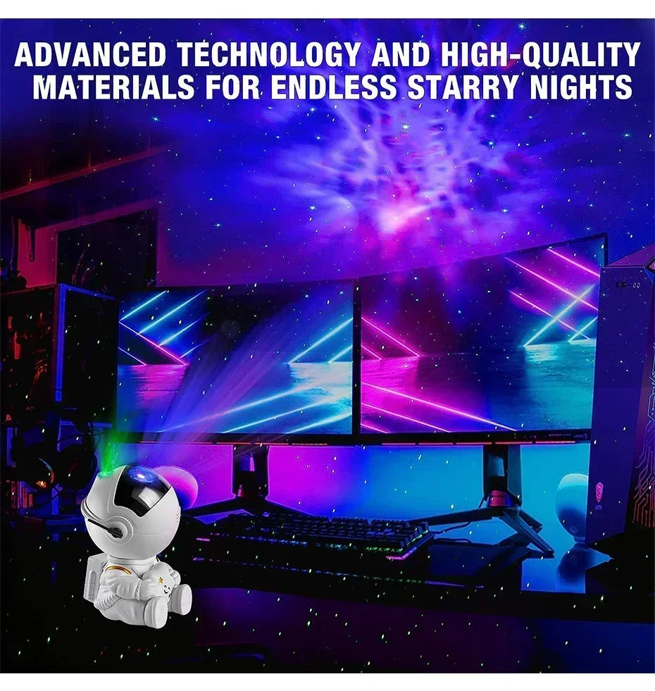 Astronaut Projection Light Galaxy Projector LED Night