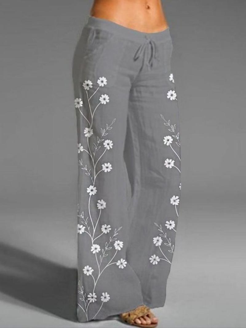 Flow Wide-Leg Yoga Pants – Lightweight, Loose & Digitally Printed