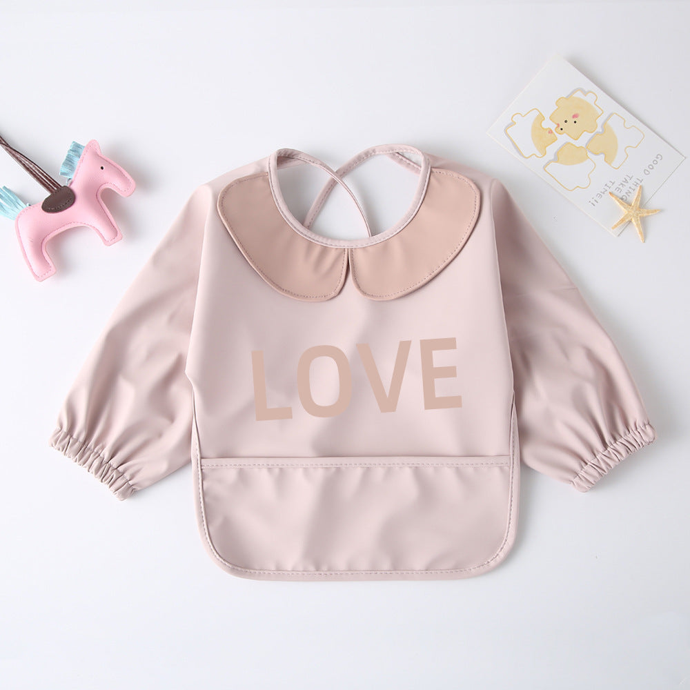 Baby Long Sleeved Waterproof Bib