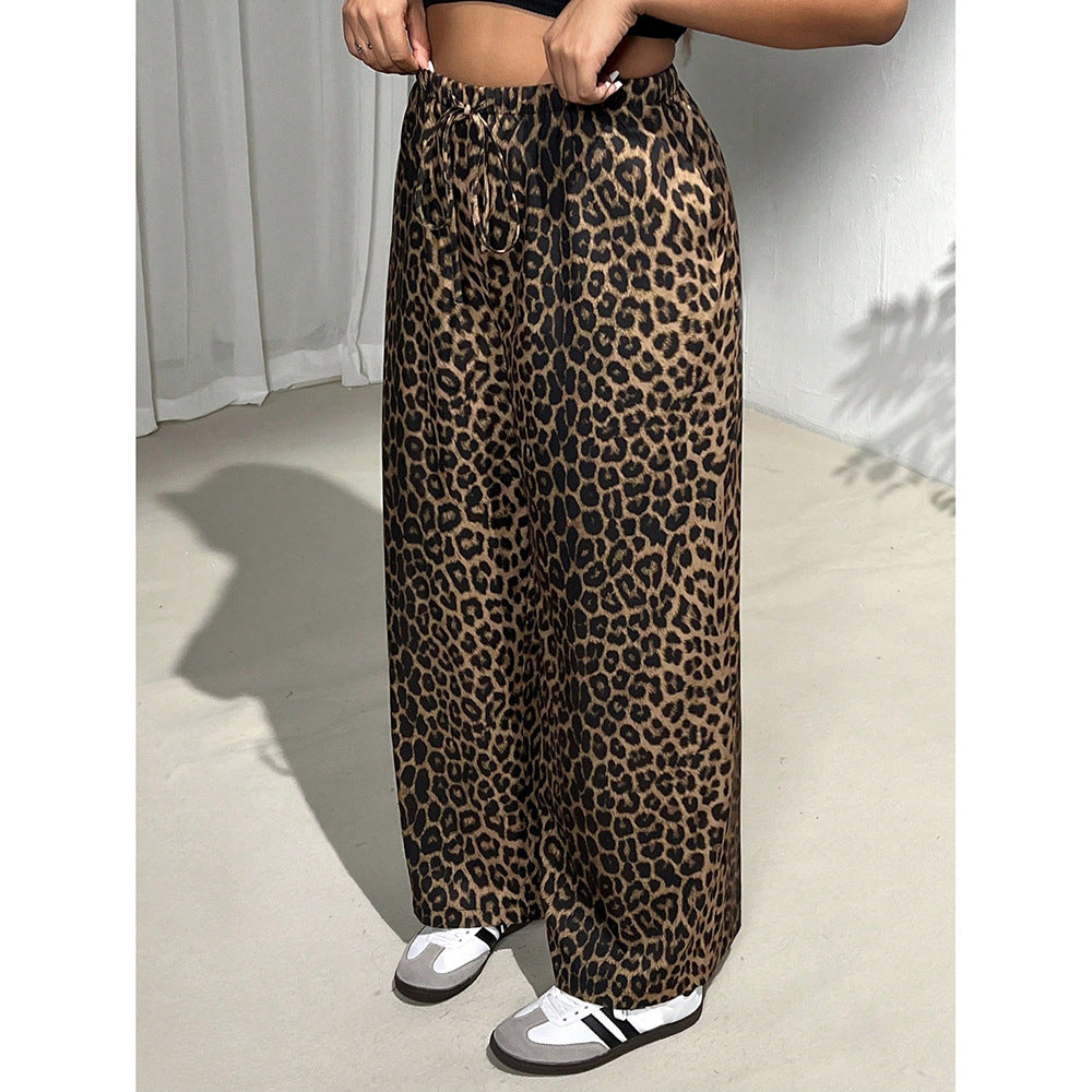 Straight Loose Trendy Wide-leg Pants