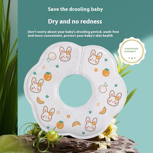 Disposable Saliva Towel Baby Eating Bib