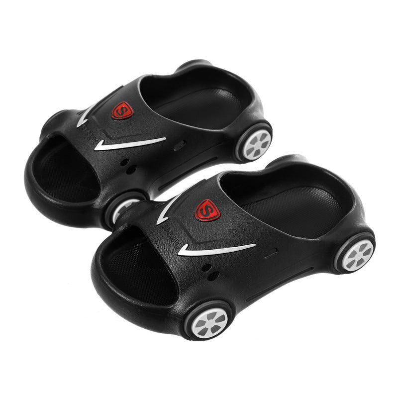 ✨ Light-Up & Fun Shoes – All $29.90  Slippers Cartoon Car Sandals  Anti Slip Boys Girls Luminous Slippers Summer Beach Shoes