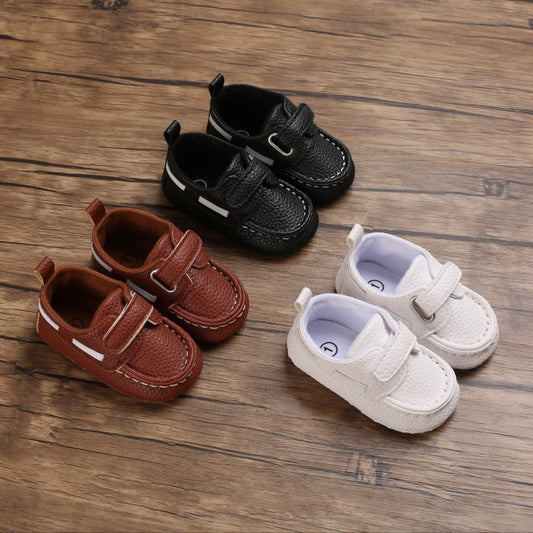 Soft Sole First Walkers – Toddler Casual Moccasins (0–18M)
