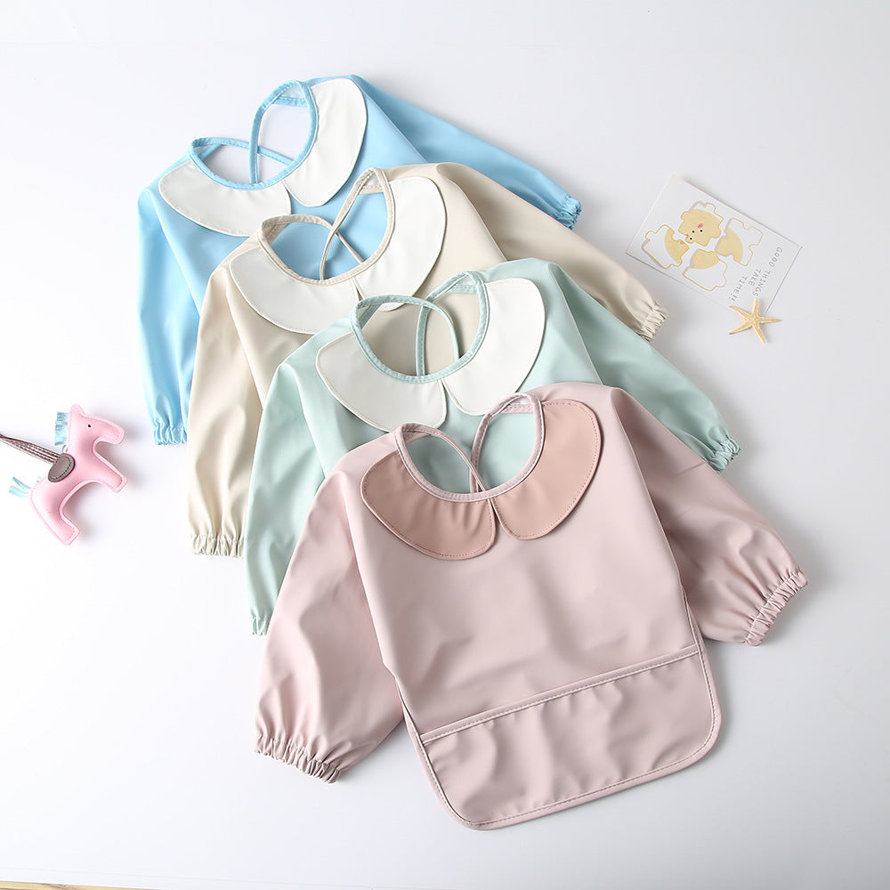 Baby Long Sleeved Waterproof Bib